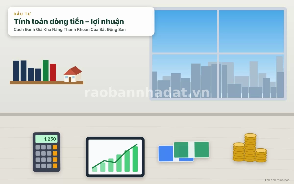 Phân tích tầm quan trọng sống còn của tính thanh khoản đối với dòng vốn đầu tư bất động sản