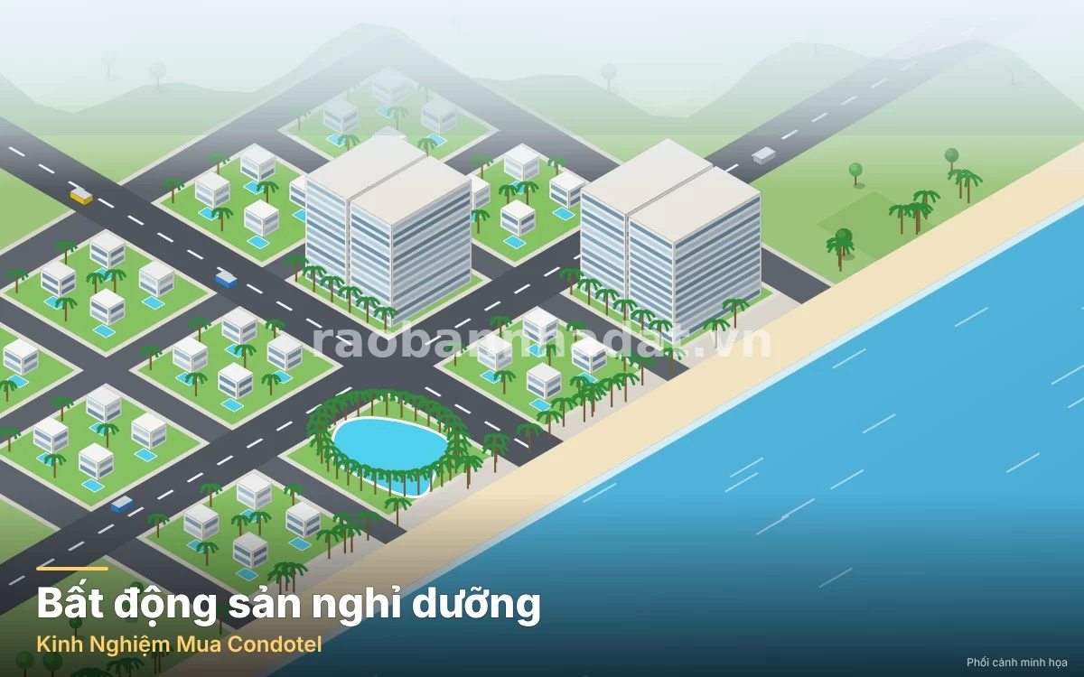 Kinh nghiệm thực chiến quản trị dòng vốn, tận dụng đêm nghỉ dưỡng và theo sát hiệu suất khai thác condotel