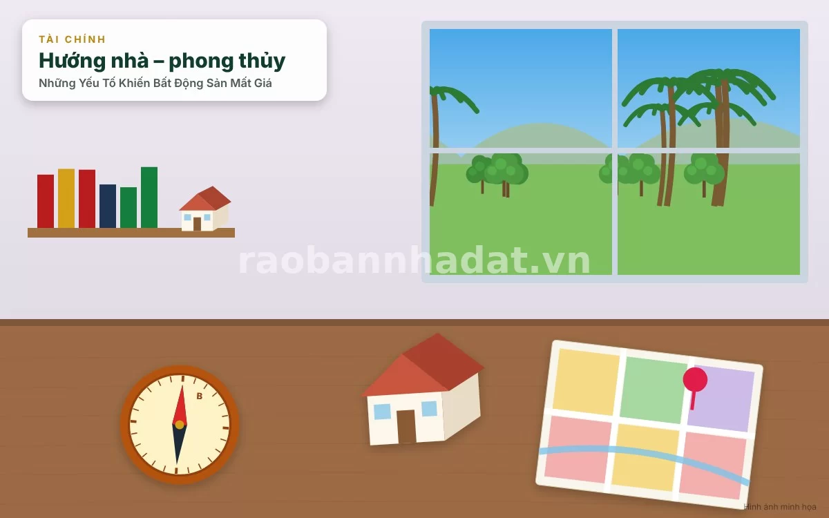 Đánh giá chi tiết tác động tiêu cực của vị trí bất lợi và pháp lý rủi ro đến giá trị nhà đất