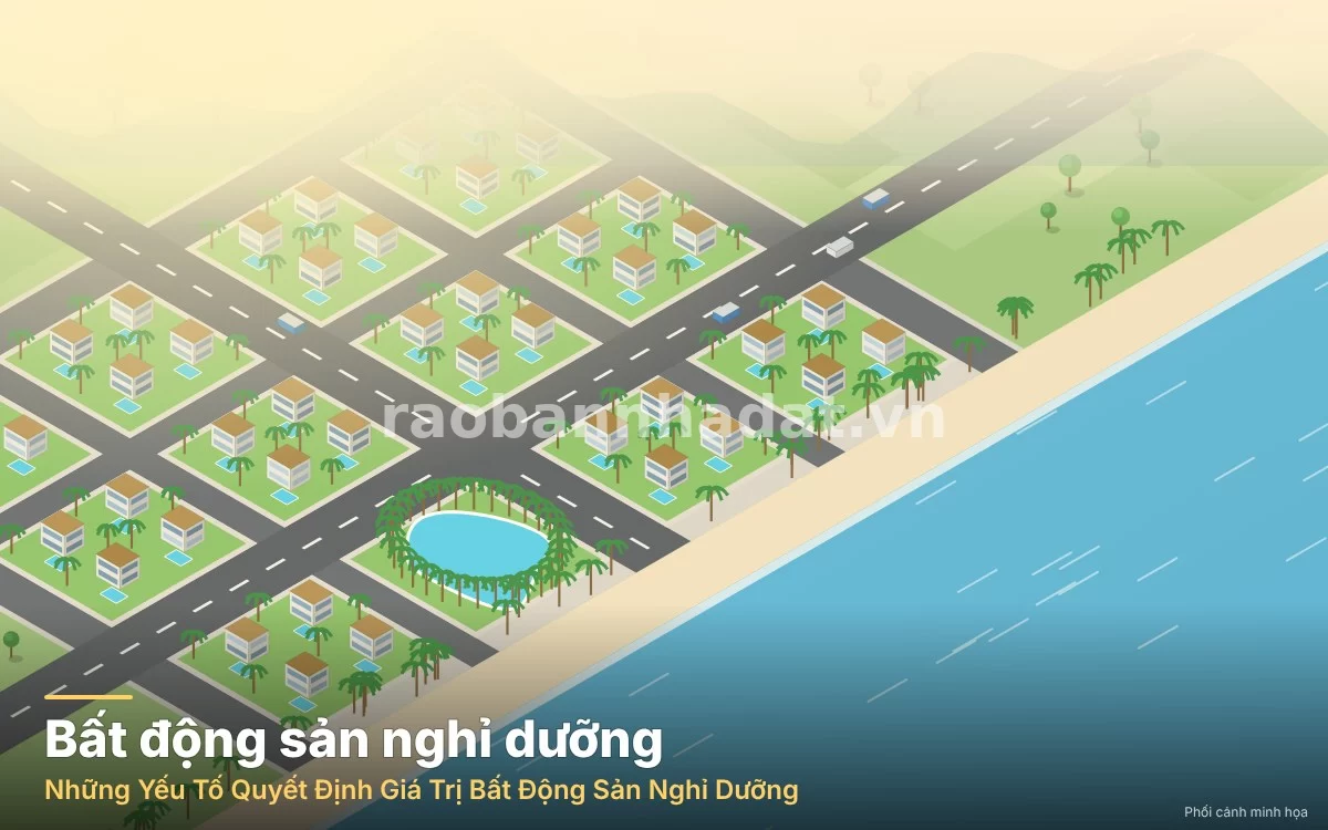 Kinh nghiệm thực chiến khảo sát thực tế công suất cho thuê và thẩm định giá trị bất động sản nghỉ dưỡng