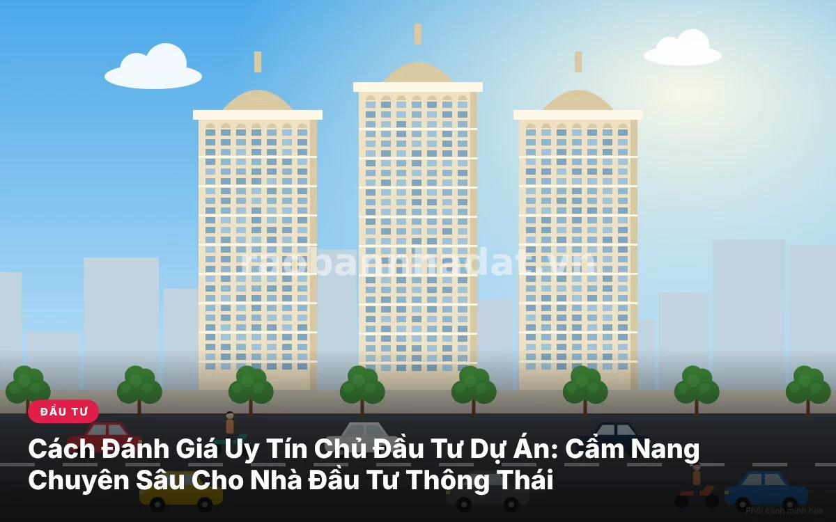 Tổng quan cẩm nang chi tiết cách đánh giá uy tín và năng lực chủ đầu tư dự án bất động sản