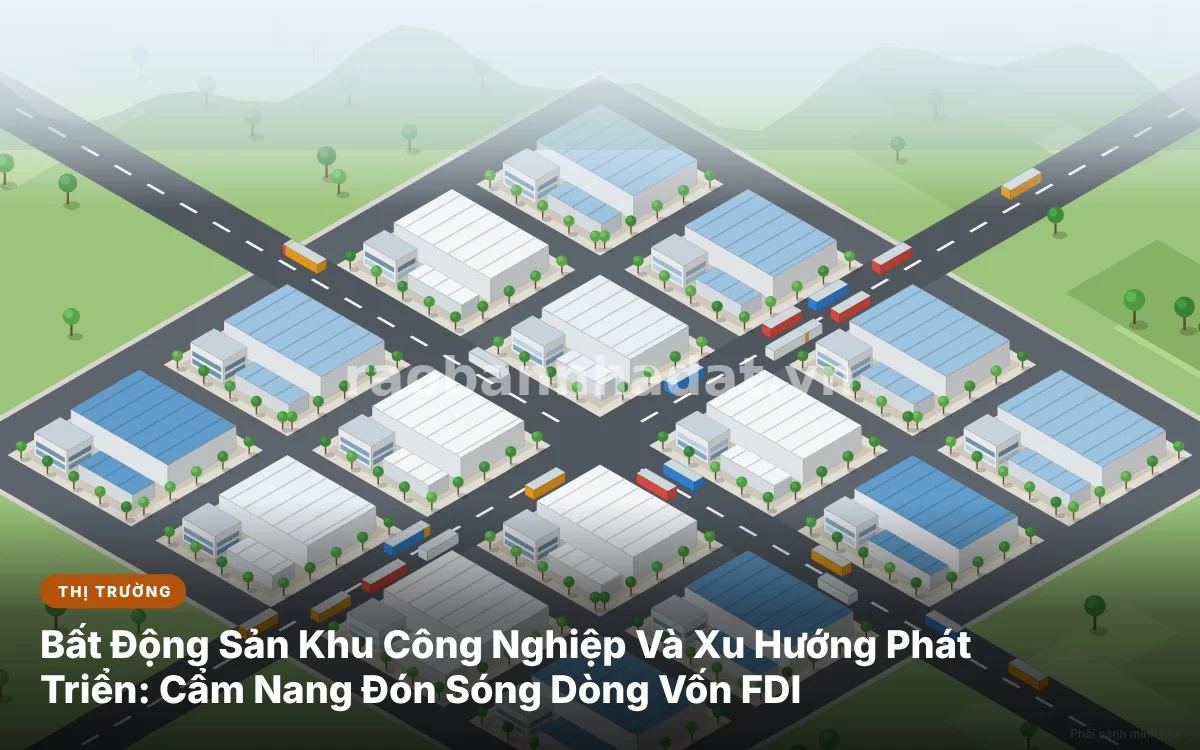 Tổng quan cẩm nang chi tiết đánh giá xu hướng phát triển và tiềm năng đầu tư bất động sản khu công nghiệp