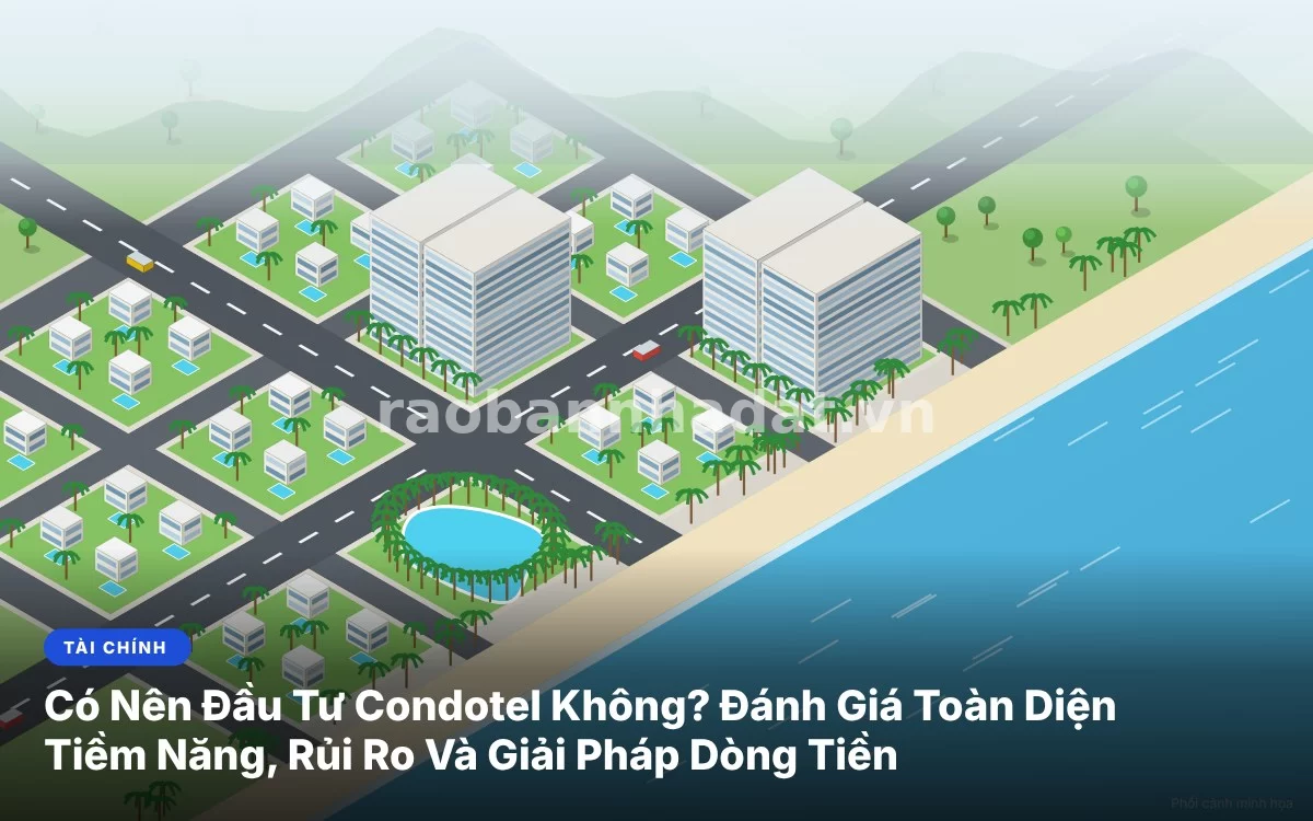 Tổng quan cẩm nang chi tiết đánh giá ưu nhược điểm và có nên đầu tư condotel hay không
