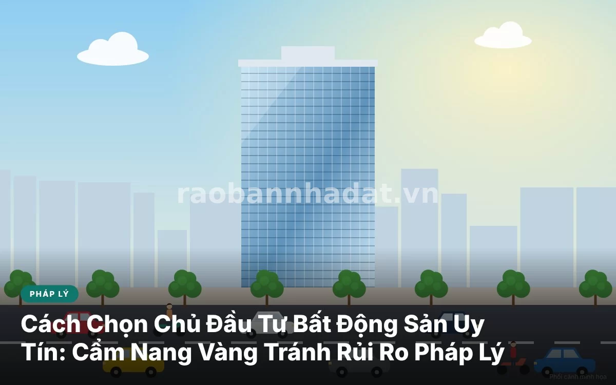 Tổng quan cẩm nang chi tiết cách lựa chọn và thẩm định chủ đầu tư bất động sản uy tín trên thị trường