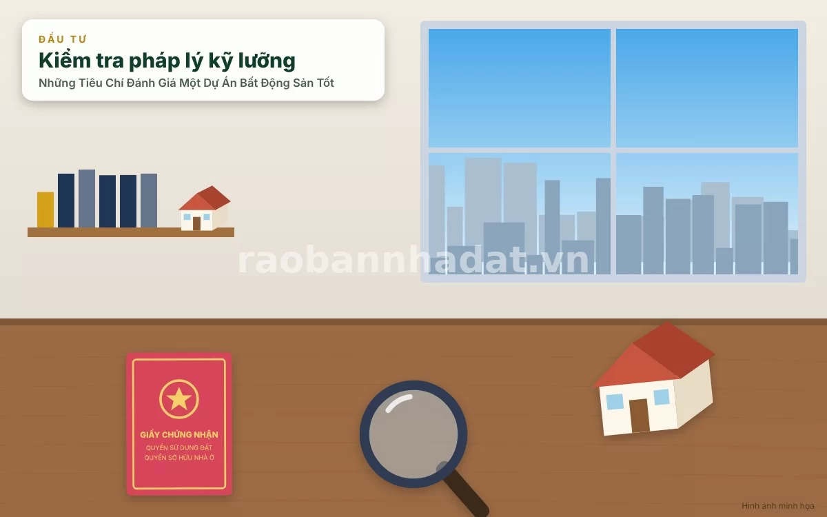 Phân tích tầm quan trọng của việc thẩm định pháp lý và năng lực chủ đầu tư dự án