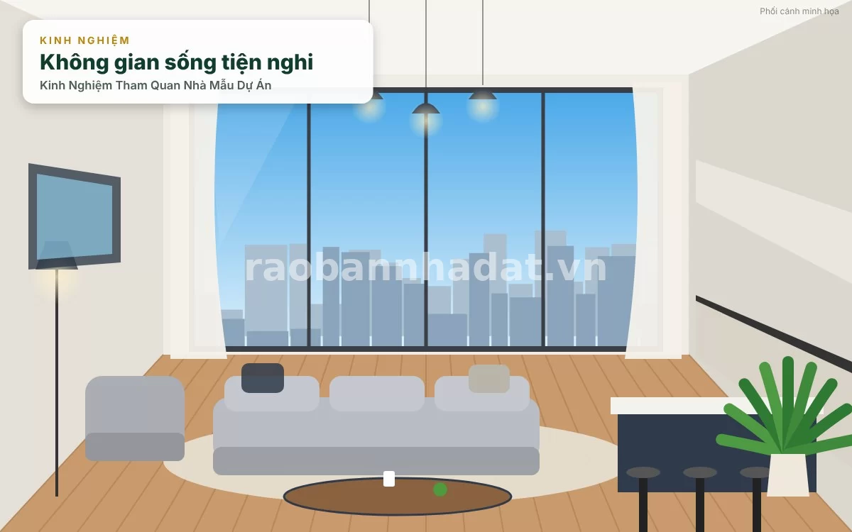 Chi tiết các tiêu chí phân định bàn giao và đánh giá công năng sử dụng thực tế khi xem nhà mẫu