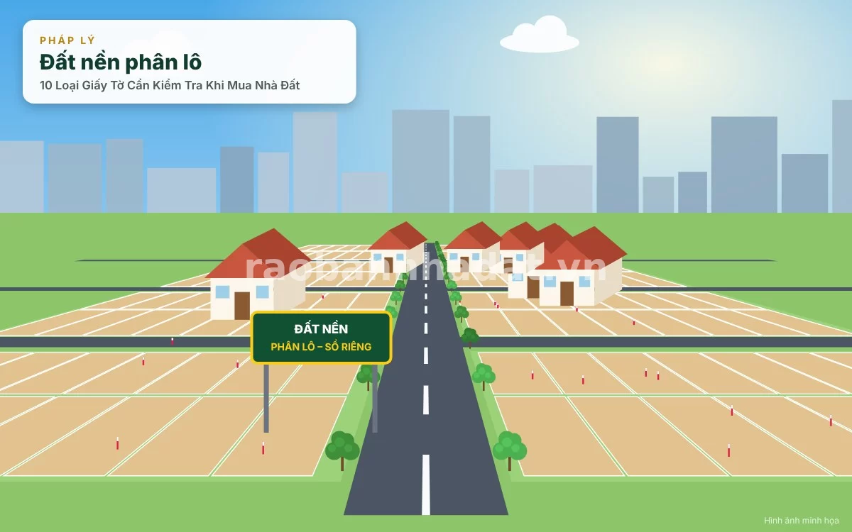 Minh họa giấy xác nhận tình trạng hôn nhân và bản vẽ sơ đồ hiện trạng thửa đất nhà ở