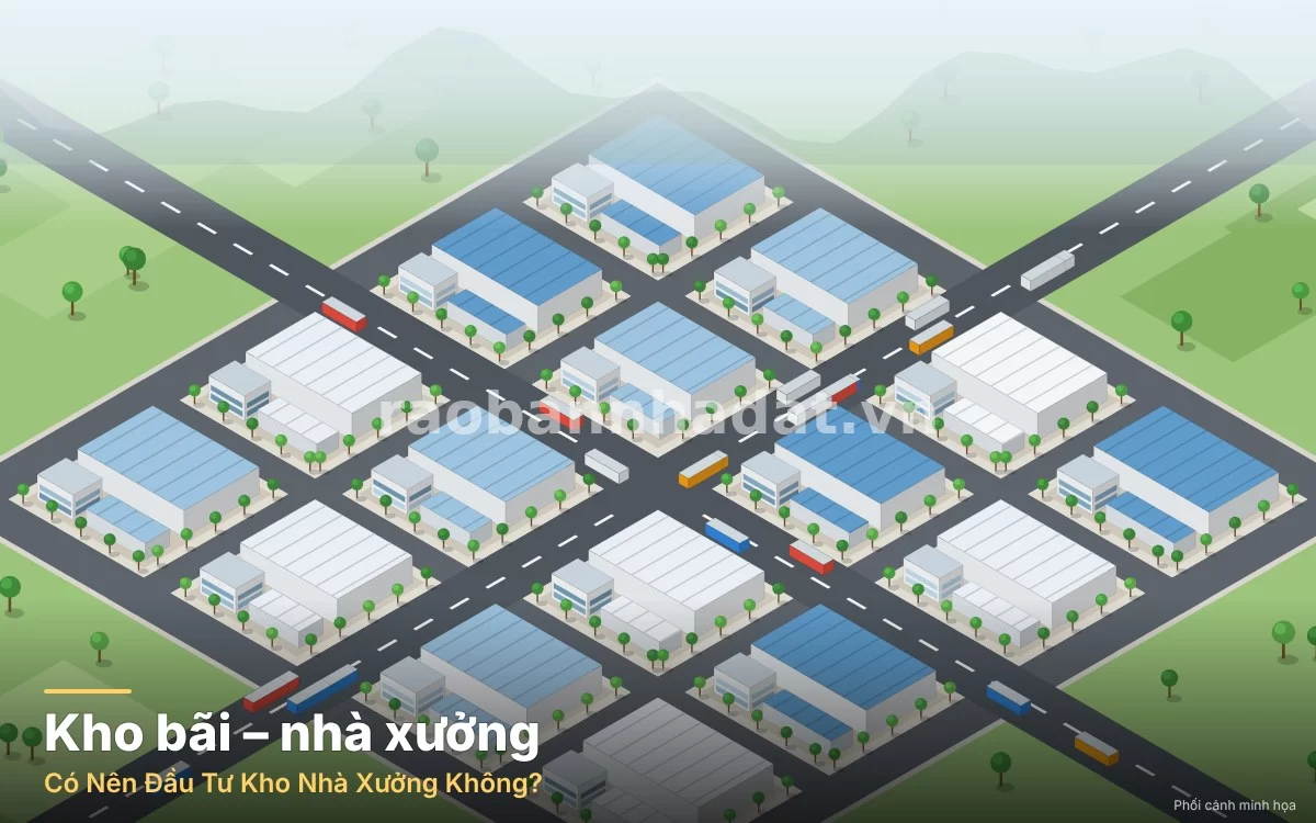 Phân tích bản chất tạo dòng tiền thụ động đều đặn và giá trị thực của kho nhà xưởng