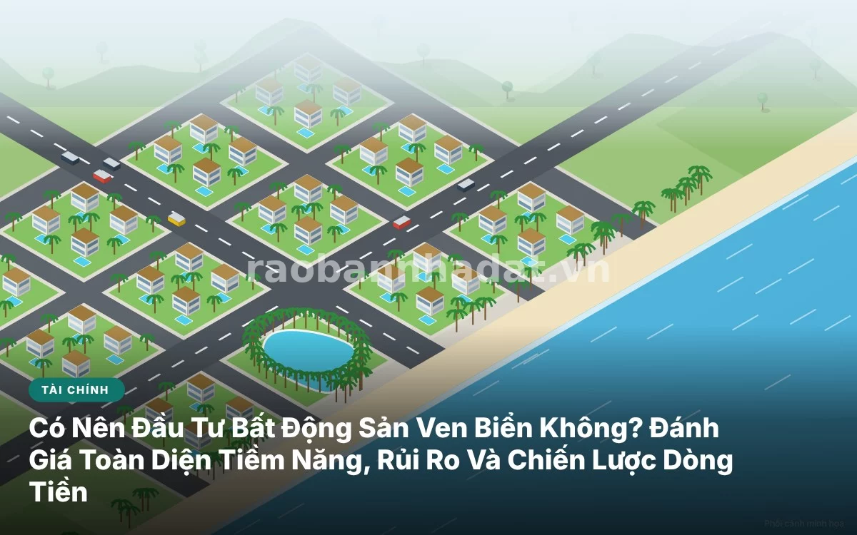 Tổng quan cẩm nang chi tiết đánh giá tiềm năng và có nên đầu tư bất động sản ven biển hay không