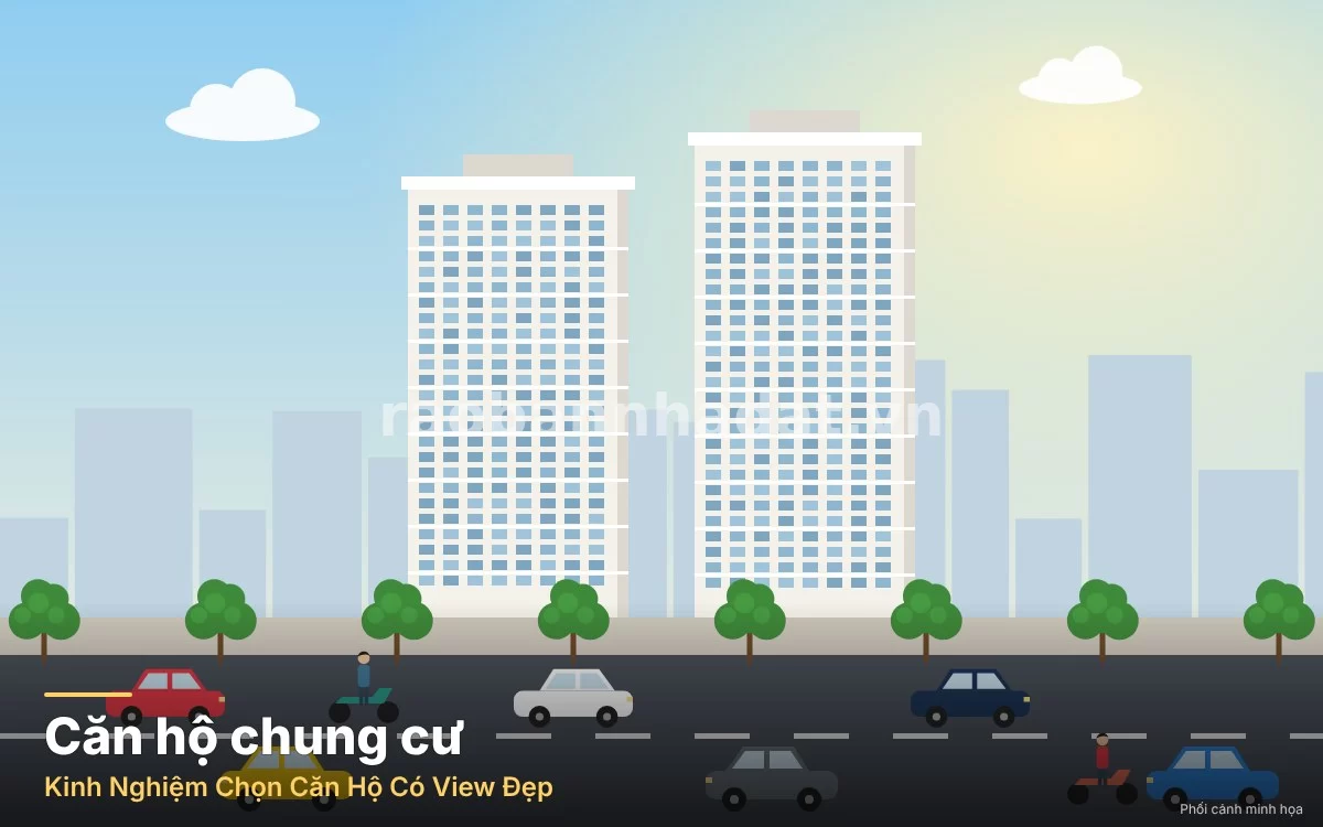 Kinh nghiệm thực chiến kiểm tra thực tế góc nhìn và xác minh quy hoạch 1/500 bảo vệ view căn hộ