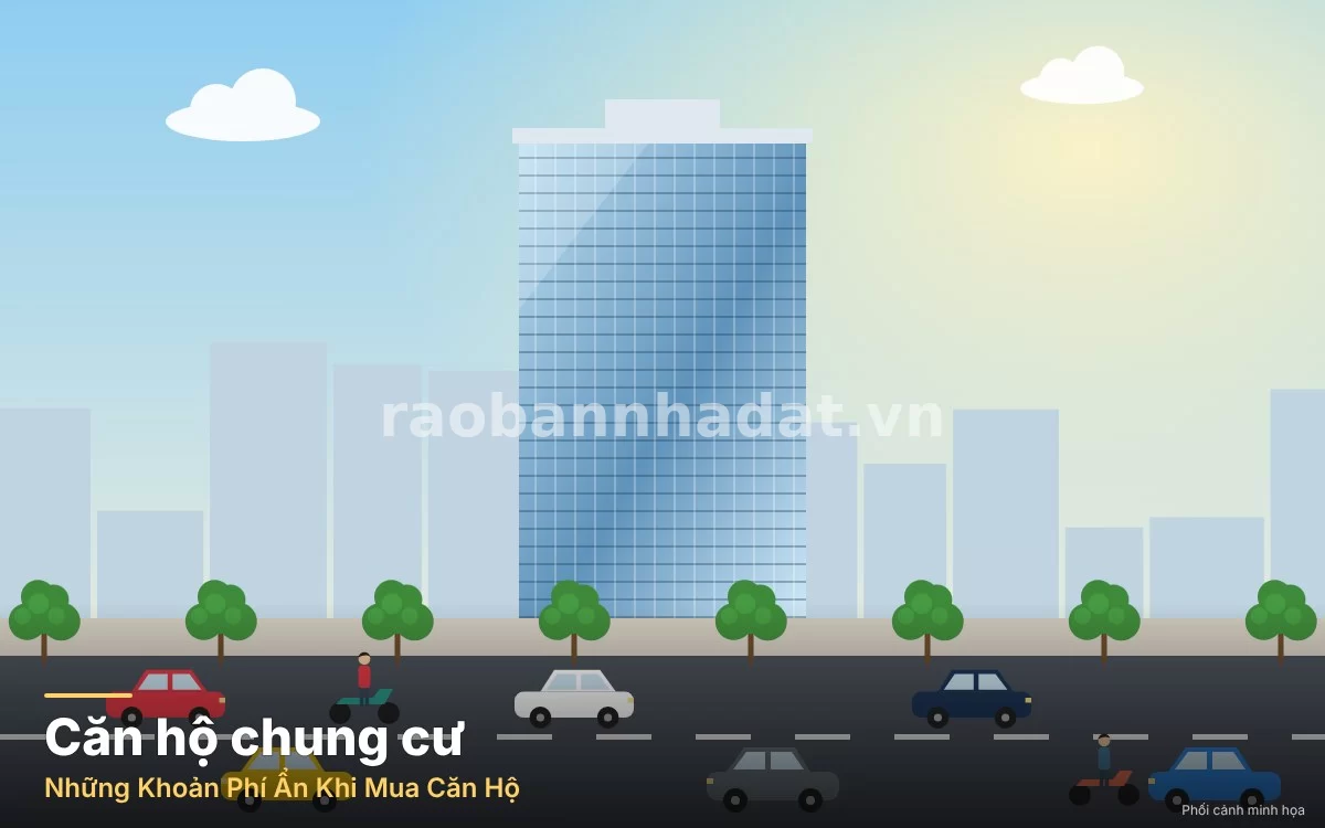 Chi tiết phân tích phí bảo trì 2% và các chi phí quản lý vận hành, gửi xe hàng tháng