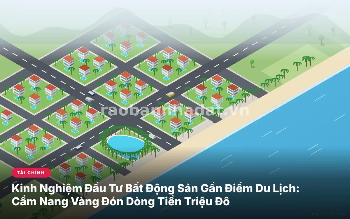 Tổng quan cẩm nang chi tiết kinh nghiệm đầu tư bất động sản gần điểm du lịch đón dòng tiền kinh doanh sầm uất