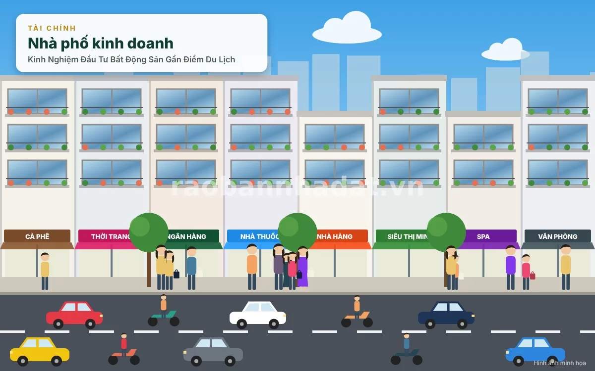 Kinh nghiệm thực chiến khảo sát luồng di chuyển foot traffic và tối ưu hóa công năng nhà phố du lịch