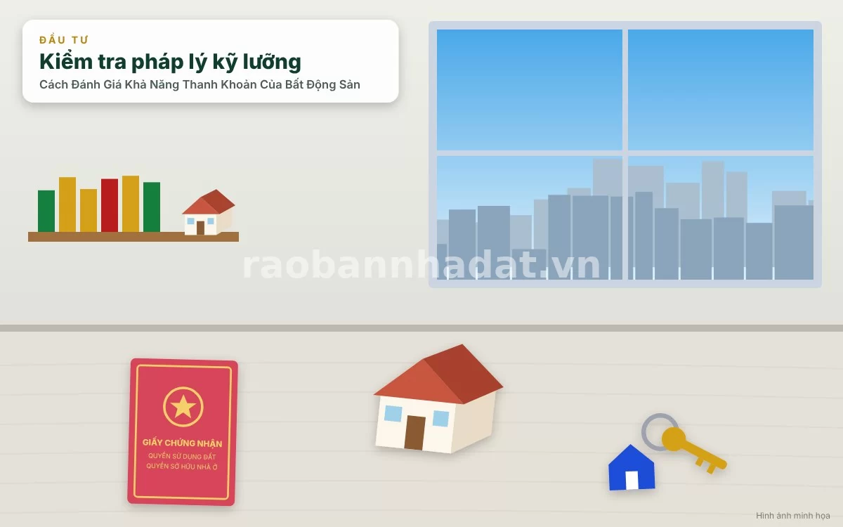 Đánh giá chi tiết các tiêu chuẩn về vị trí đắc địa và tính pháp lý minh bạch đảm bảo thanh khoản