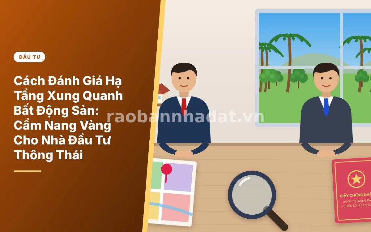 Tổng quan cẩm nang chi tiết cách đánh giá cơ sở hạ tầng xung quanh bất động sản trước khi đầu tư