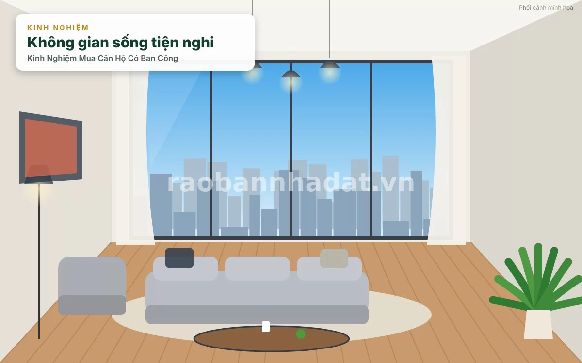 Phân tích tầm quan trọng của ban công trong việc điều hòa không khí và không gian thư giãn