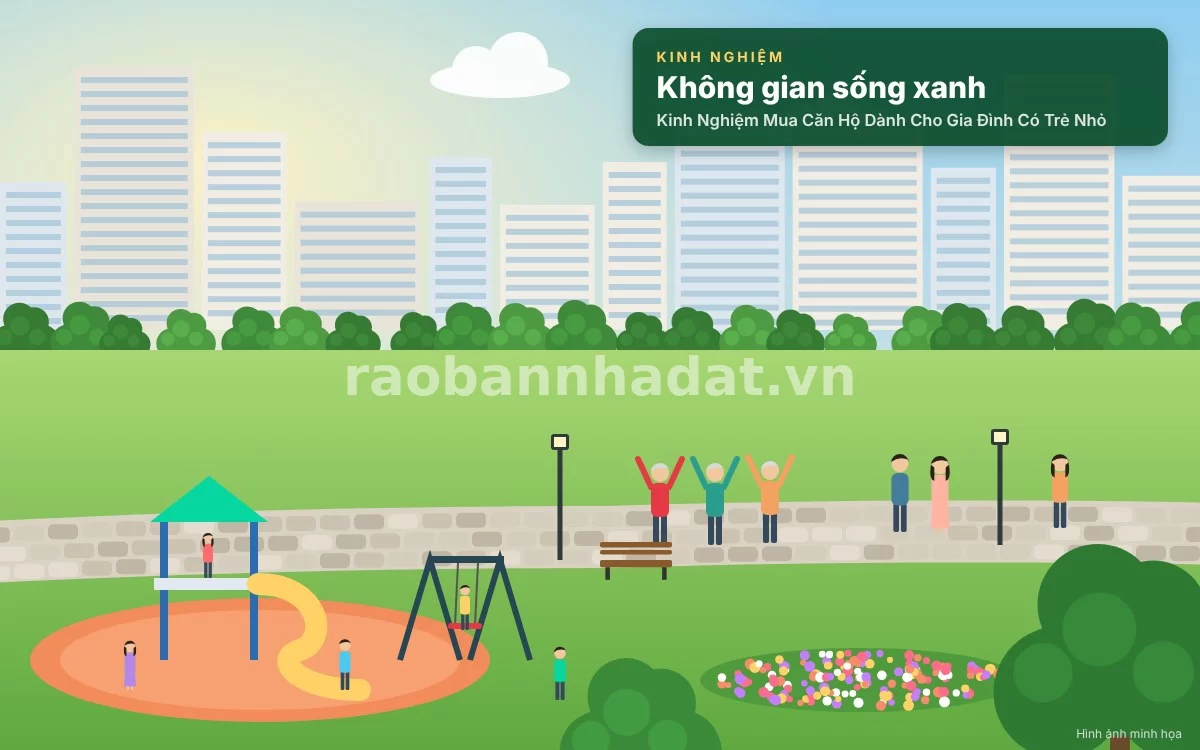 Phân tích các tiêu chí an toàn không gian và tiện ích giáo dục cho gia đình có con nhỏ