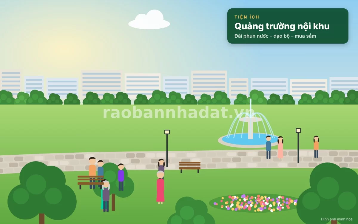 Tiện ích hiện đại bên trong dự án Vincom Yên Bái