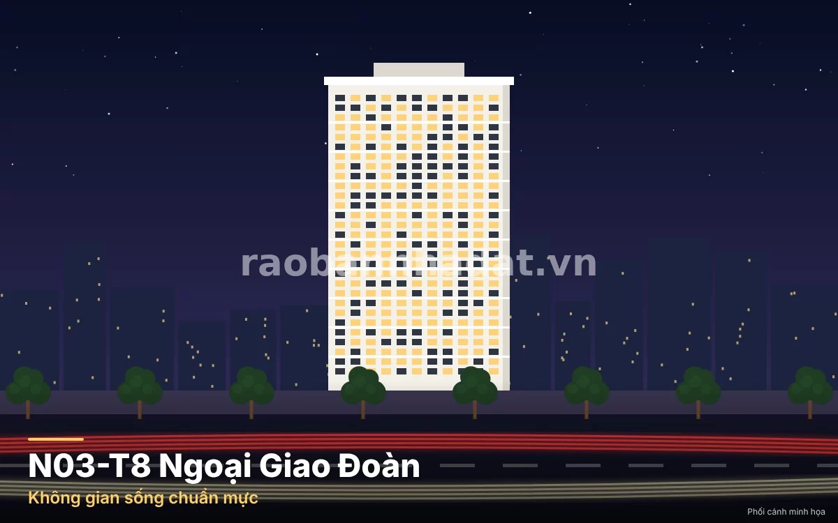 N03-T8 Ngoại Giao Đoàn, Thành phố Hà Nội