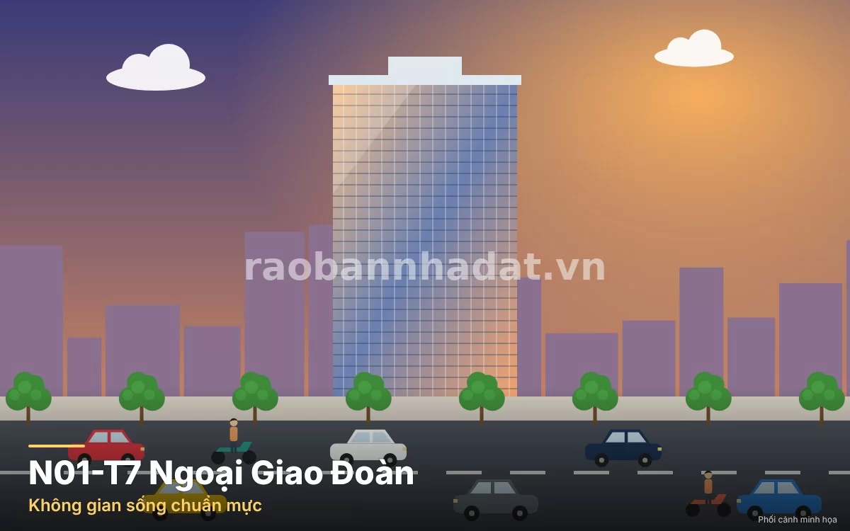 N01-T7 Ngoại Giao Đoàn, Thành phố Hà Nội