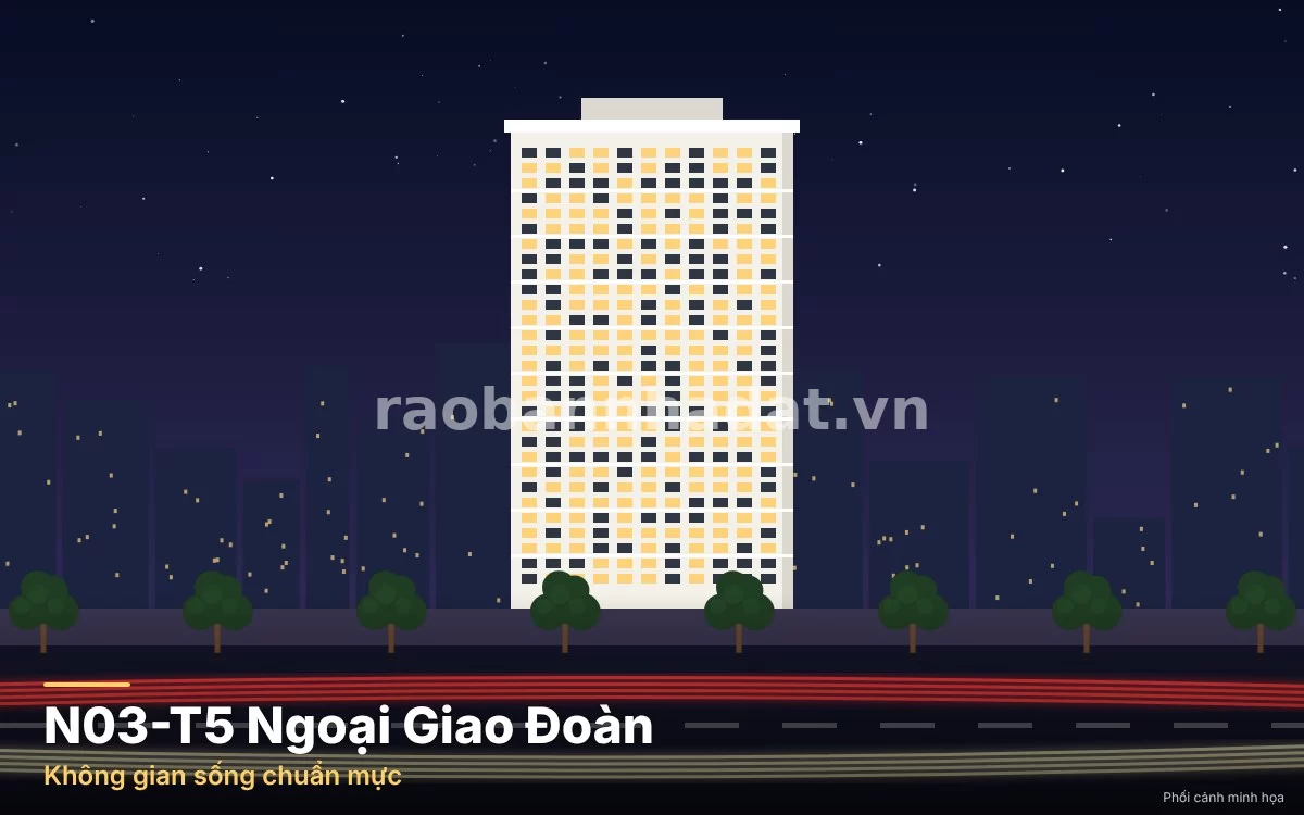 N03-T5 Ngoại Giao Đoàn, Thành phố Hà Nội