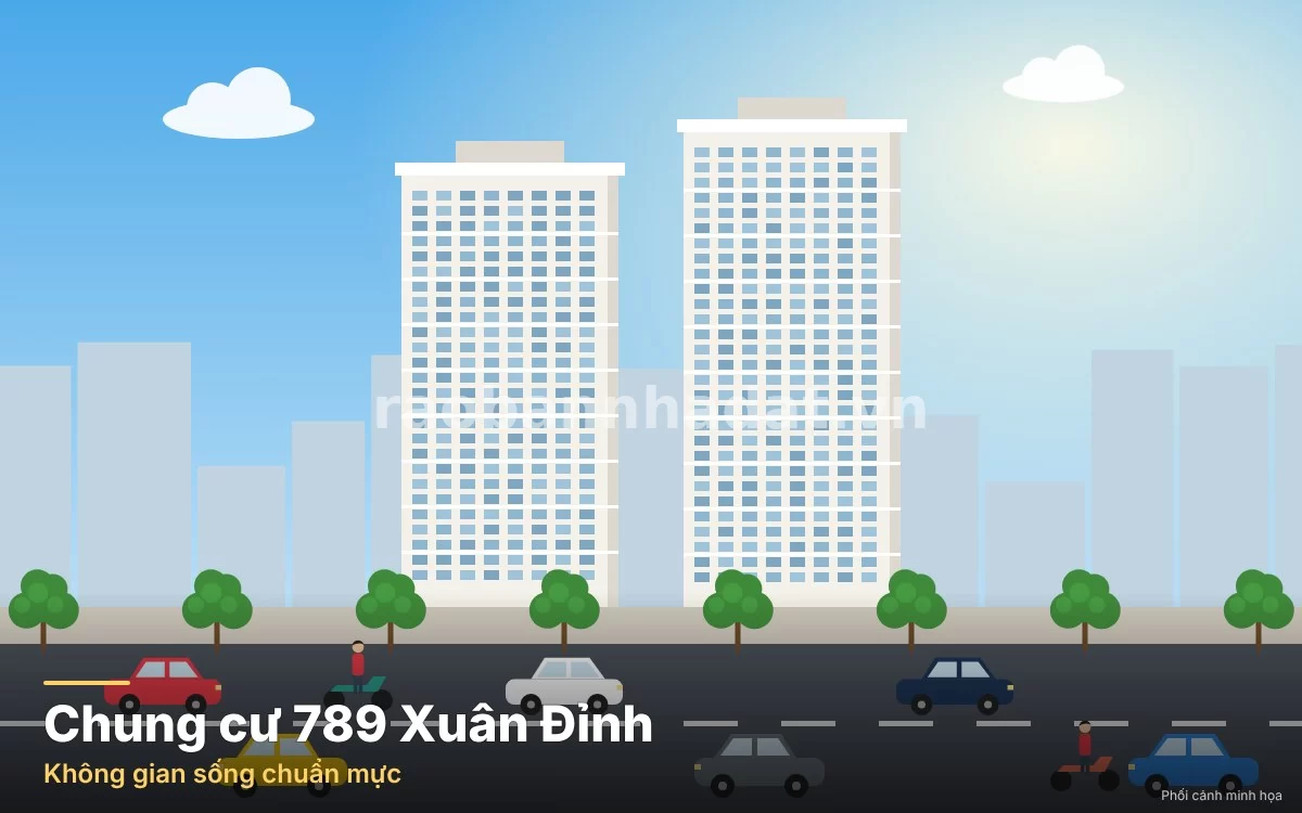 Chung cư 789 Xuân Đỉnh, Thành phố Hà Nội