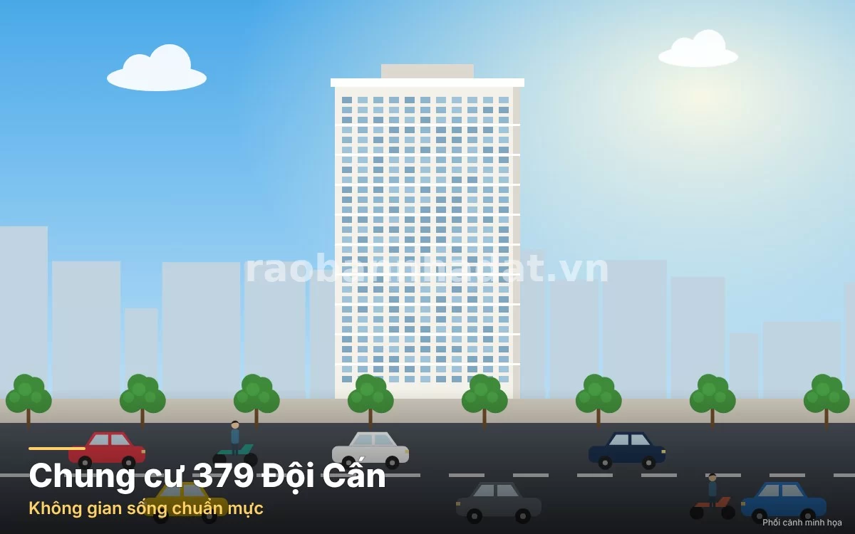 Chung cư 379 Đội Cấn, Thành phố Hà Nội