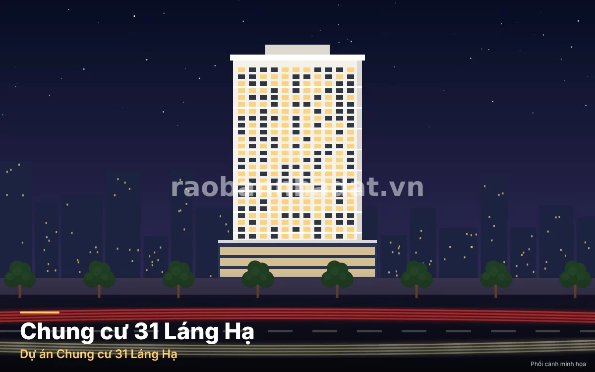 Chung cư 31 Láng Hạ, Thành phố Hà Nội