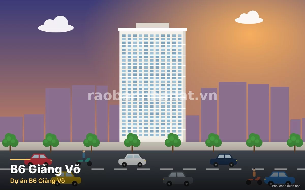 B6 Giảng Võ, Thành phố Hà Nội