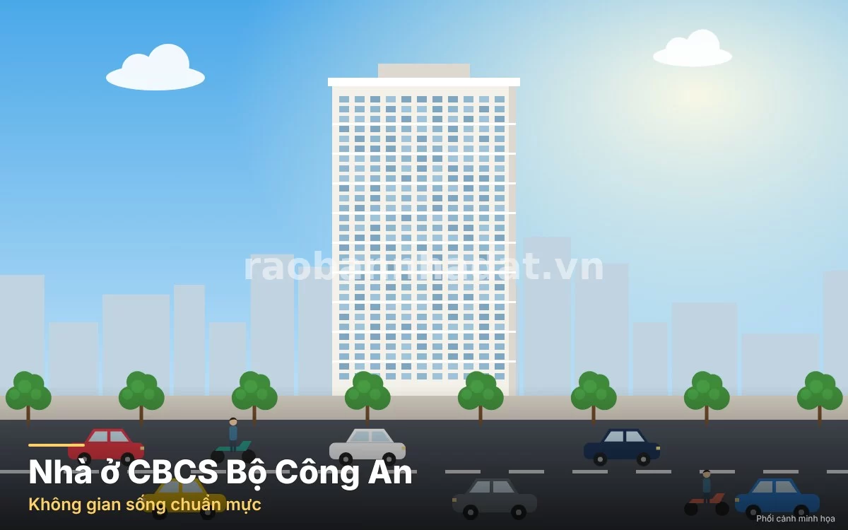 Nhà ở cho CBCS Bộ công an, Thành phố Hà Nội