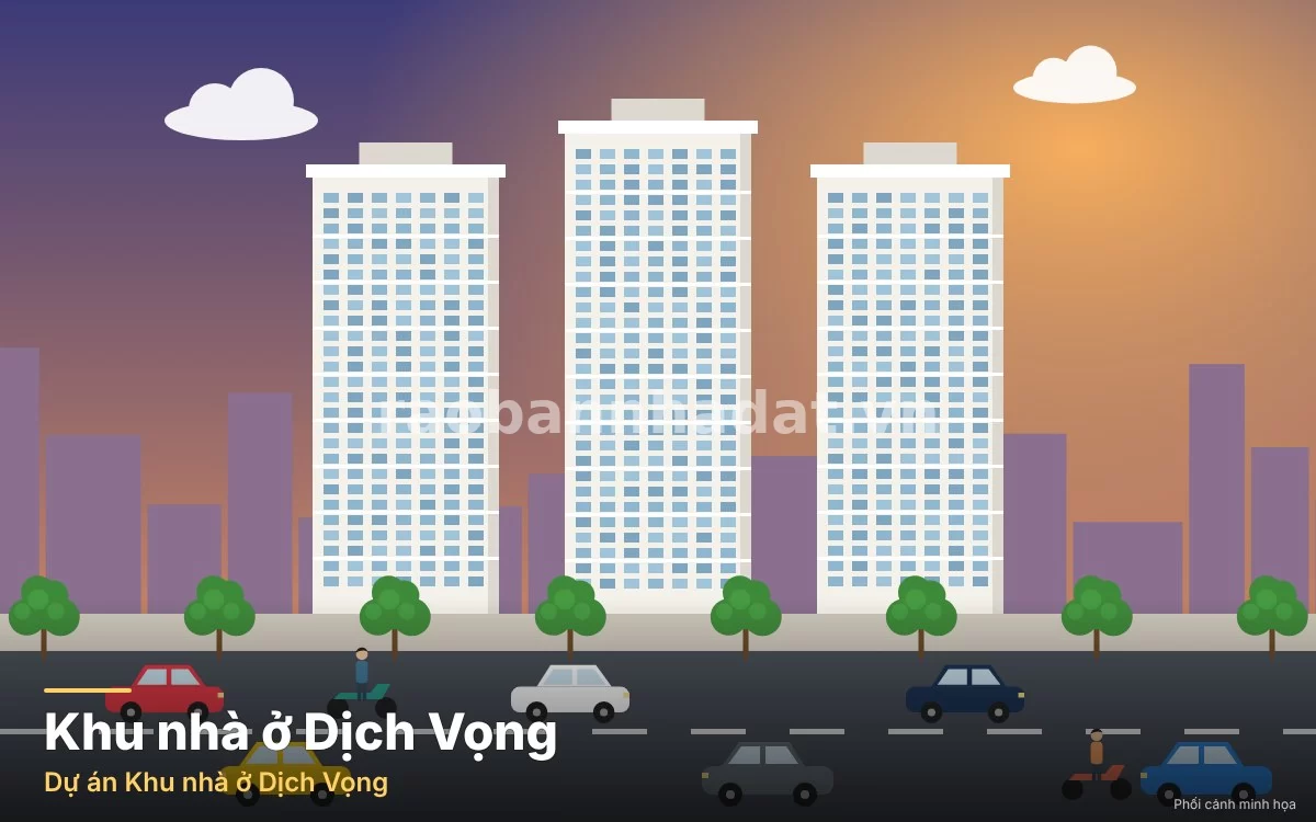 Khu Nhà ở KD Dịch Vọng, Thành phố Hà Nội