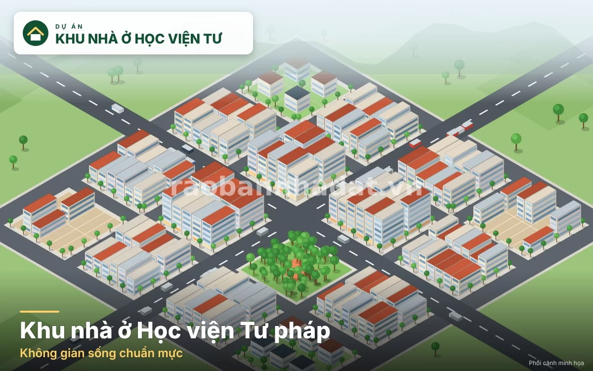Khu nhà ở HV Tư pháp, Thành phố Hà Nội