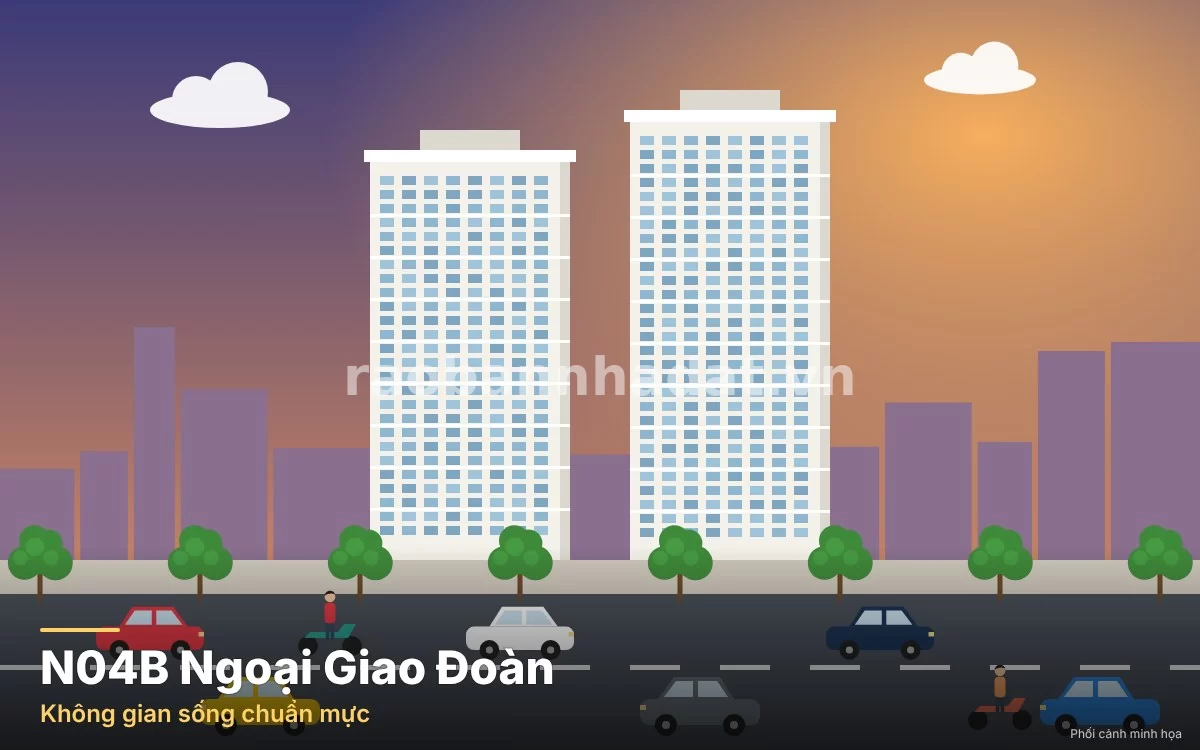 N04B Ngoại Giao Đoàn, Thành phố Hà Nội