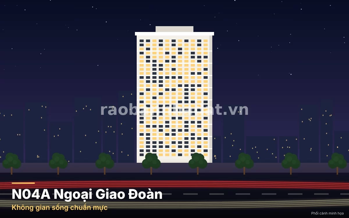 N04A Ngoại Giao Đoàn, Thành phố Hà Nội